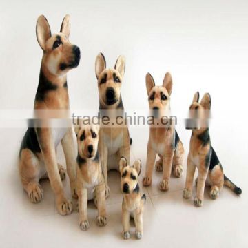 Realistic soft toy dog , plush toy dog