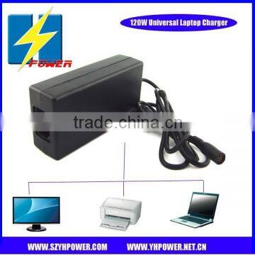 120W Universal Laptop Adaptor 12V to 24V DC Output 100-240V Input Work for Laptop,MP3,etc photo-5