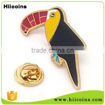 Manufacturer Wholesale Customized Clever Birds Metal Pin Badge