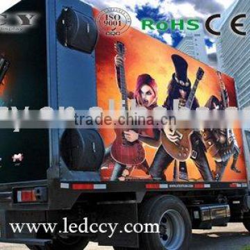 P16mm fullcolor led screen for truck