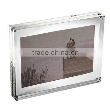 Decorative Square Glass Picture Photo Frame Customized Size photo-5
