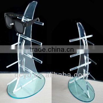 Customized design Acrylic Sunglasses Display Stand eyewear display Showcase