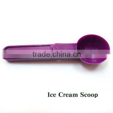 plastic ice cream ball scooper/dessert spoon/ice cream spoon scoop