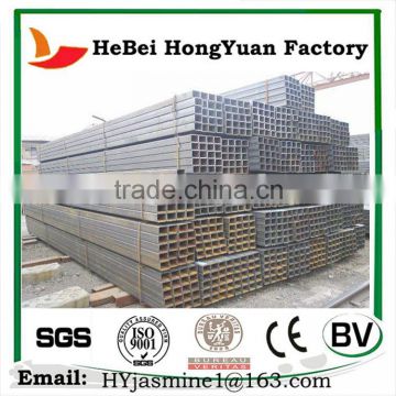 Hot Dipped Galvanized Rectangular Carbon Steel Pipe Price List