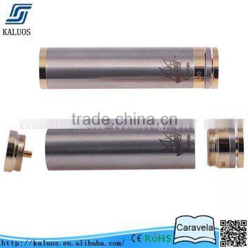 China newest design electronic cigarettes vaporizer mechanical mod ecig caravela