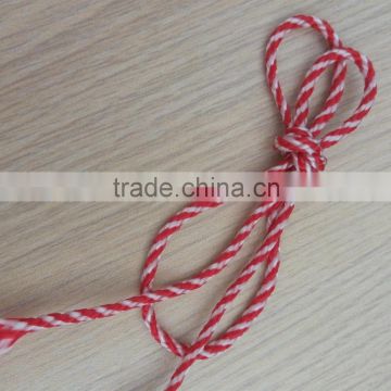 80mm polypropylene polyster knitted braide rope