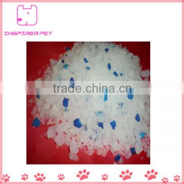 Silica gel cat litter