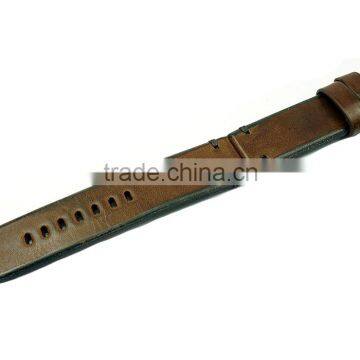 Top Grade Italian Vintage Leather 100% Hand Made Watch Straps