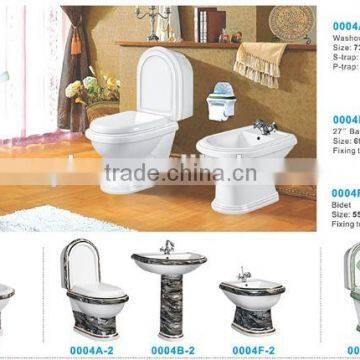 Chaozhou Decorated Bathroom Sanitary Ware Toilet WC_color Toilet photo-5