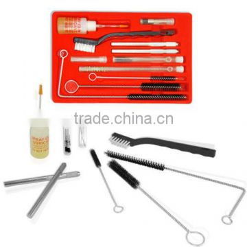 Air Spray Gun Clean Kit 23pc Airbrush Gravity Paint Mini HVLP Detail Set