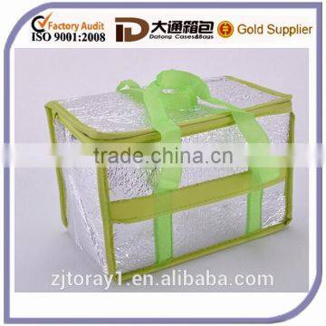 China Manufacture Custom PVC Aluminum Foil Cooler Bag Lunch Bag