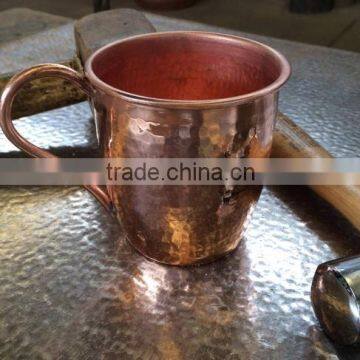 MOSCOW MULE , BEER MUG , HAMMERED COPPER MUG