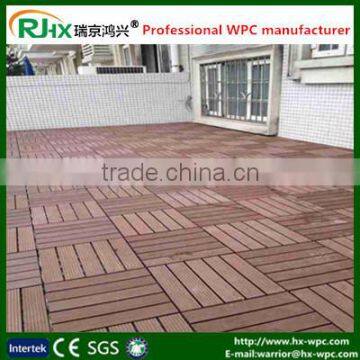 wood plastic composite deck for indoor decorative floor