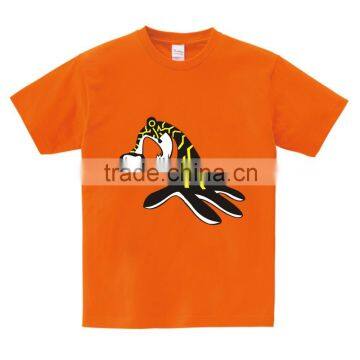 OEM Wholesale Fabric Cartoon Hand Design Men Tshirt photo-3