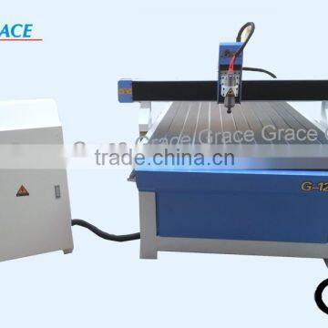 plywood carving CNC router G1224 with dust collector