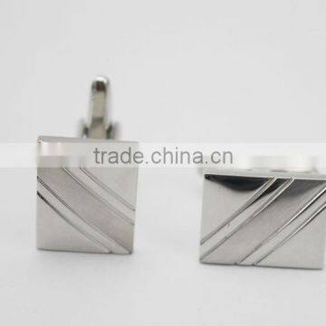 Cuff Button Brass Cufflinks Rectangle Brass Men Shirt Cuff Button photo-6