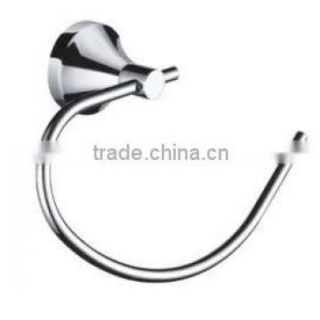 Fashion Wall Mounted High Quality Chrome Towel Rings/Holder/Hanger Bathroom Accessories