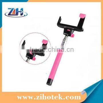 Wireless monopod mobile phone selfie stick,bluetooth selfie stick