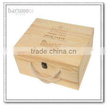 High quality Unfinished wine box for sale