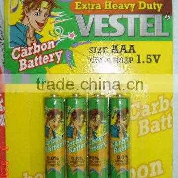 AAA super heavy duty battery