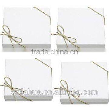 Bracelet Jewelry Gift Boxes with Filler and Bow Strings