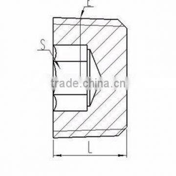 hydraulic crimp hose fittings/hydraulic connectors