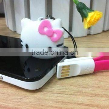 New Mobile Phone Cartoon Cables Colorful Magnet V8 Micro USB Charger Cable for Samsung Galaxy Note 3 S4 Lenovo HTC photo-2
