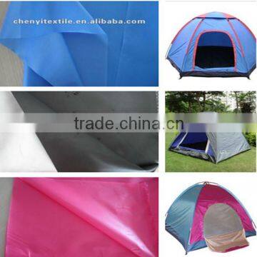 Factory sale 190t polyester taffeta tent fabric