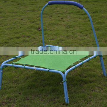 kids green mini bungee trampoline for sale