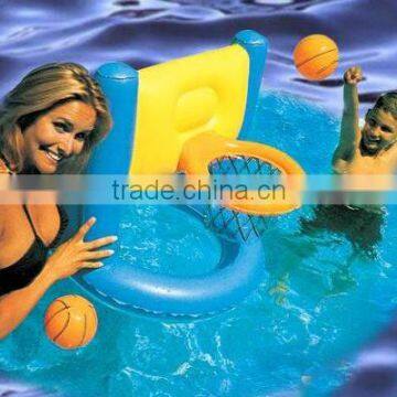 play Inflatable Basketball Hoop Float