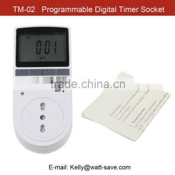 Programmable Digital Timer Switch Italy Plug 16A 3680W photo-2