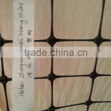 Plastic Square and stretched netting in 100g/sqm