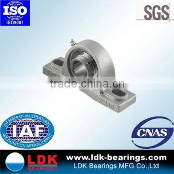 LDK pillow block bearings 204 stainless steel