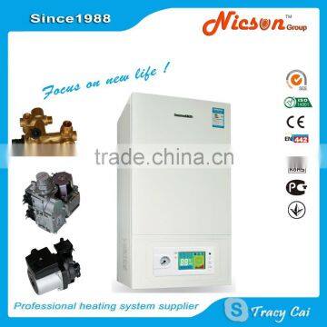 hot water gas boiler for home heating system safe heating system low-carbon heating system gas boiler