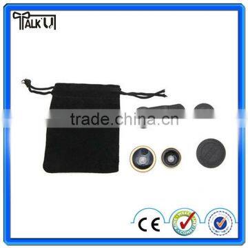 Top Product Universal Clip Lens Mobile Phone Lens 3 in 1 Lens 180 Degree Fish Eye photo-5