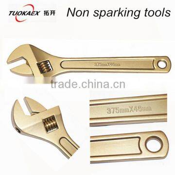 Wrench non sparking wrench safety adjustable wrench