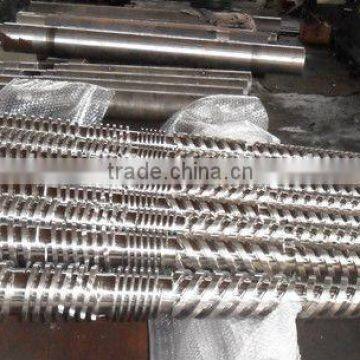 PVC bimetallic twin screw barrel extruder machine screw barrel Bimetallic screw barrel