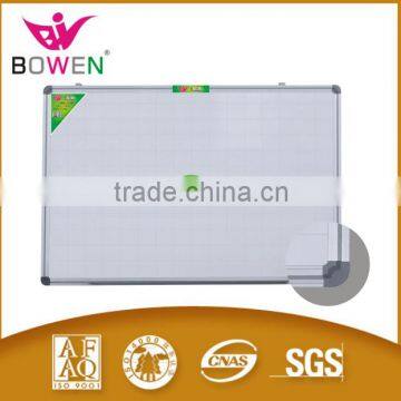 High quality MDF LDF foam white board magnetic whiteboard with grid lines BW-V4