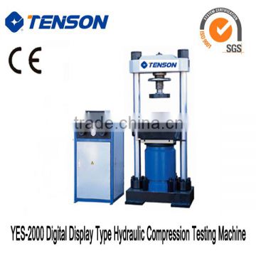 YES-2000 Concrete and Cement Compression Testing Machine+hydraulic pressure machine+compression machine