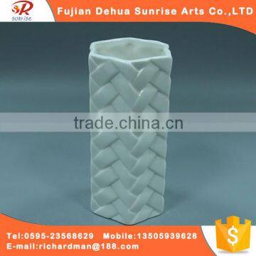 Ceramic bamboo flower vase handmade designs