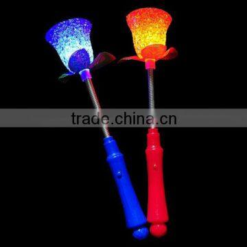 Led flower shaped glow stick