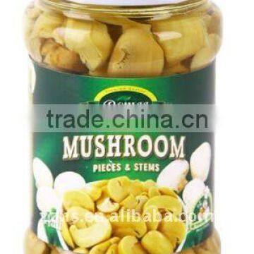 Canned Mushroom Pieces and Stems Brine