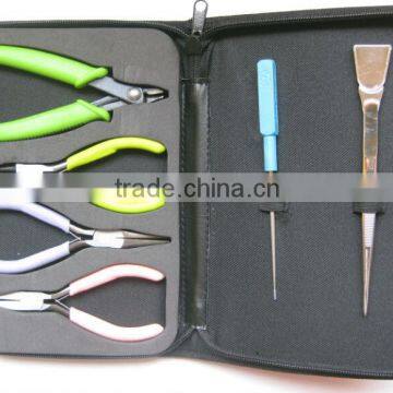 6pcs mini pliers set, jewelry tools bag, DIY hand tools kit, hardware plier,TUV/GS