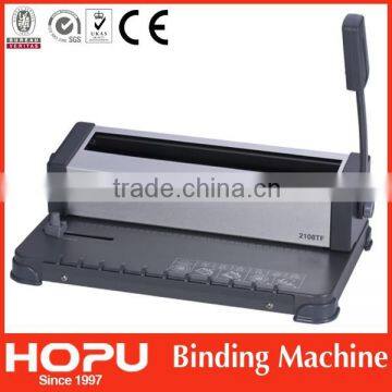 hardcover book binding machine wire-o binding machine diary book binding machine