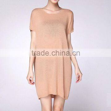 2015 New summer sexy ladies cotton women casual designs sweater blouse dresses