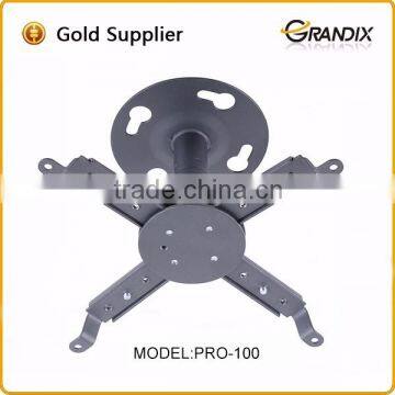 Adjustable durable steel ceiling projector mount