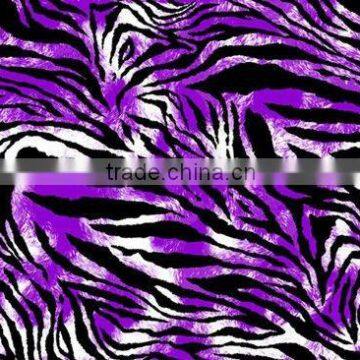 Fashion Pink Zebra Print Fabric For Swimwear