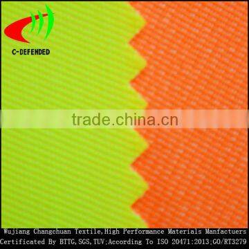 high visible polyester cotton & fluorescent Functional Fabric