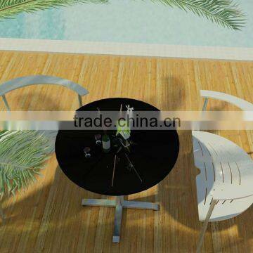 Classics Patio Table Set Compact Laminate Outdoor Garden Furniture 2016