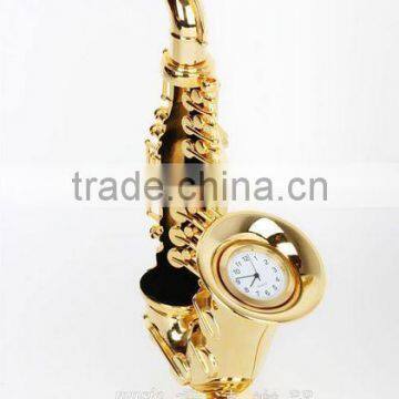 1/6 size gold plated music instrument shaped music art of sousaphone